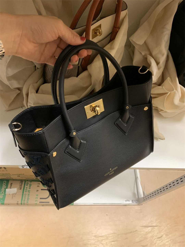  statement top-handle bag detail view showing craftsmanship 8