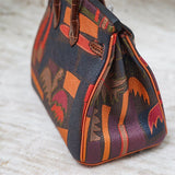  crossbody bag close-up of hardware and finish