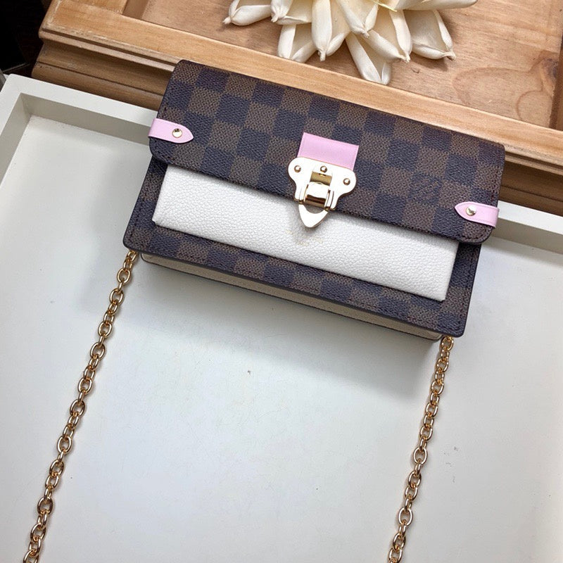 Close-up detail of classic premium women's handbag – women's everyday handbag
