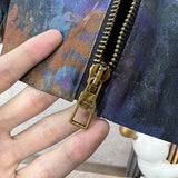 Back view of Louis Vuitton luxury clothing with runway-inspired design