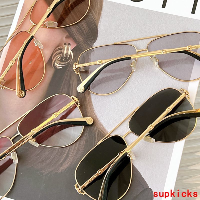 Lifestyle view of Louis Vuitton unisex sunglasses