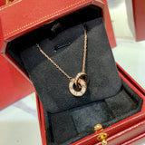Front view of Cartier unisex jewelry piece