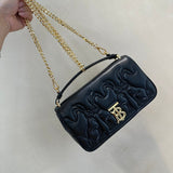 Bold Vegan Leather Handbag - Refined Silhouette | Women's Designer-Inspired Purse #1077 - side angle view (image 2) of designer-inspired handbag