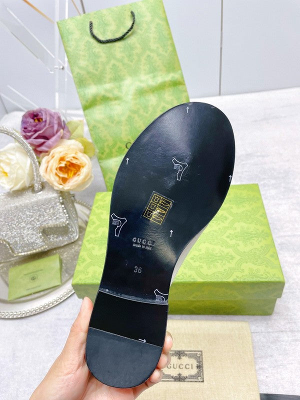 Gucci sneakers detailed view showing premium designer craftsmanship