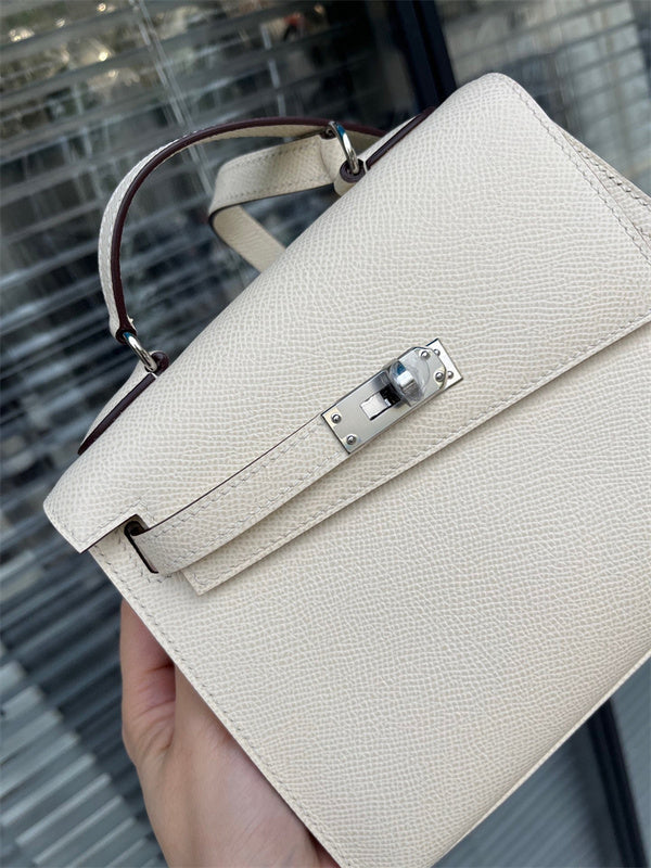 Sculpted handbag styled for everyday wear