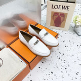 Hermes sandals Style 152 - front view, timeless elegant design