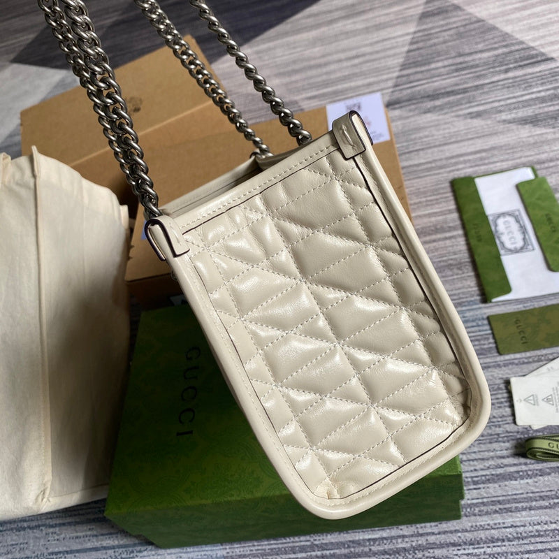 Top view of modern polished women's handbag – women's luxury accessory