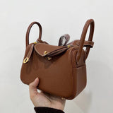 Close-up detail of refined bag design