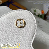 Top view of structured refined women's handbag – women's designer-style accessory