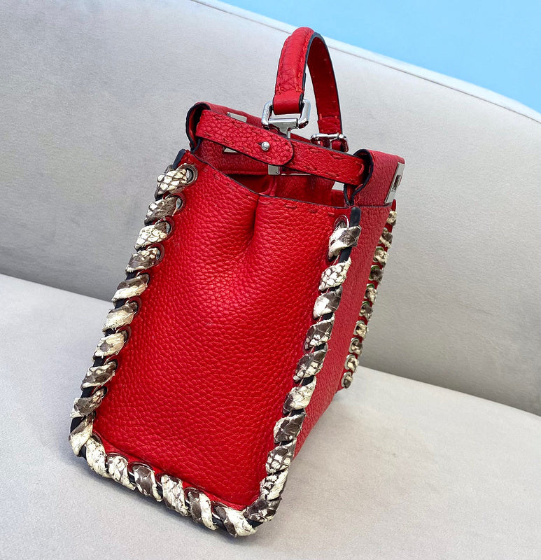 Ziva's Charm handbag – side angle view (Standard Size)