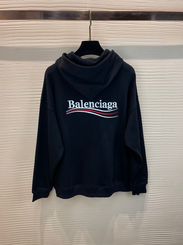 Close-up of Balenciaga designer clothing craftsmanship