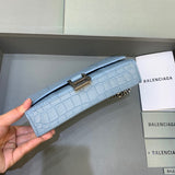 Elegant Faux Leather Handbag - Sleek Minimalist Lines | Women's Statement Accessory #447 - hardware and detail close-up (image 5) of designer-inspired handbag