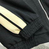 Close-up detail shot of Louis Vuitton luxury clothing with tailored silhouette