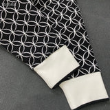 Side profile of Louis Vuitton luxury clothing with contemporary cut