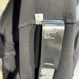 Texture and finish detail of Balenciaga luxury piece style No.044