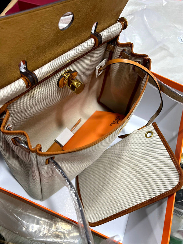 Interior view of versatile premium bag