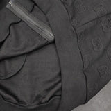 Full styled look of Gucci luxury clothing with label-forward styling