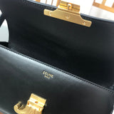 Back view of chic sleek women's handbag – women's statement bag