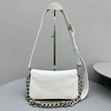 Zivas Charm Modern Edge Statement Handbag (Signature Shape & Finish) – Full Silhouette