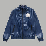 Front view of Louis Vuitton luxury clothing with monogram-inspired silhouette