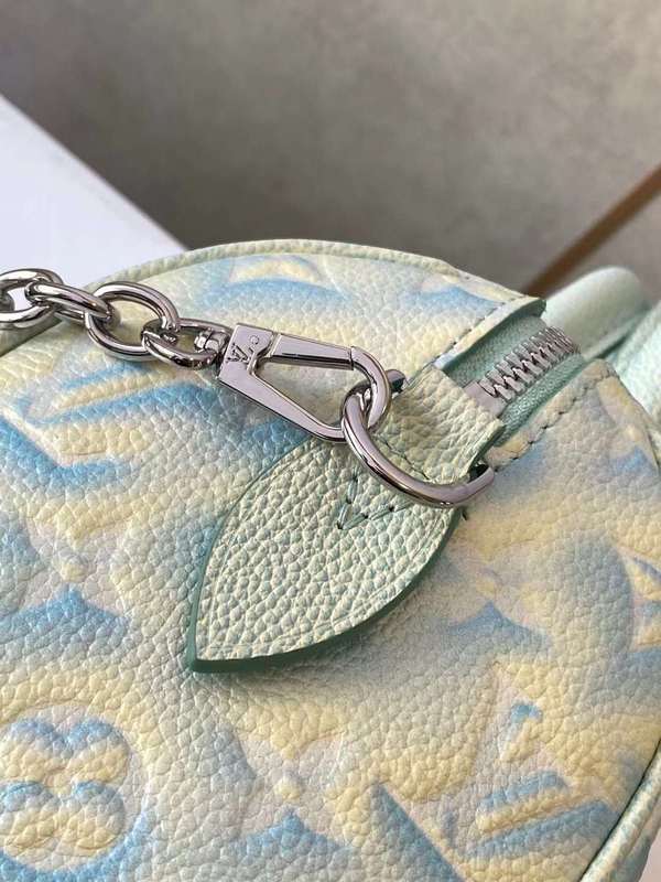Top view of classic premium women's handbag – women's designer-style accessory