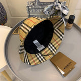 Side view of Burberry unisex cap