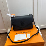 Front view of elevated sleek women's handbag – women's designer-style accessory