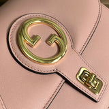 Handle and strap detail of everyday-luxe premium women's handbag – women's luxury accessory