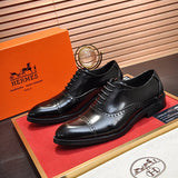 Hermes shoes Style 062 - front view, premium designer craftsmanship