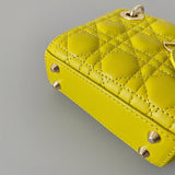 Top view of structured signature women's handbag – women's designer-style accessory