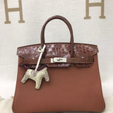 Close-up detail of modern bag design