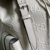 Handle and strap detail of modern chic women's handbag – women's statement bag