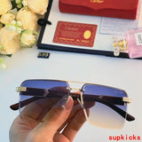 Front view of Cartier unisex sunglasses