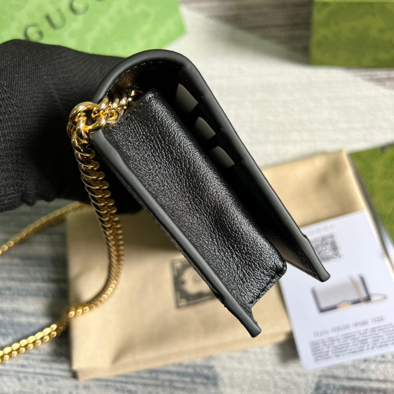 Back view of refined signature women's handbag – women's everyday handbag