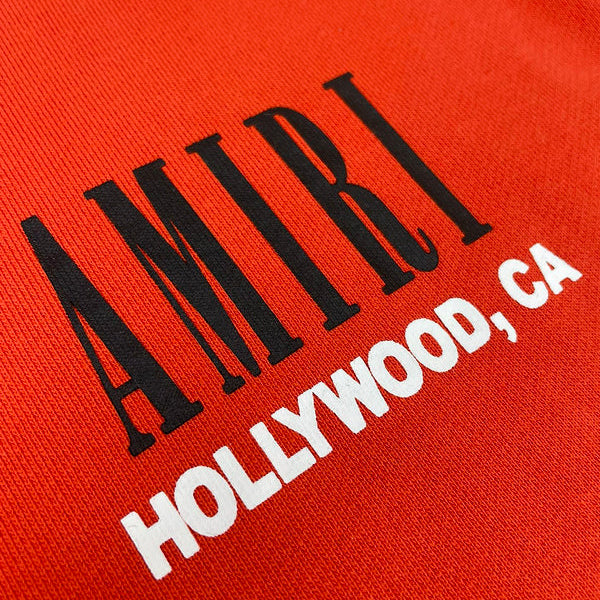 Amiri designer hoodie full view