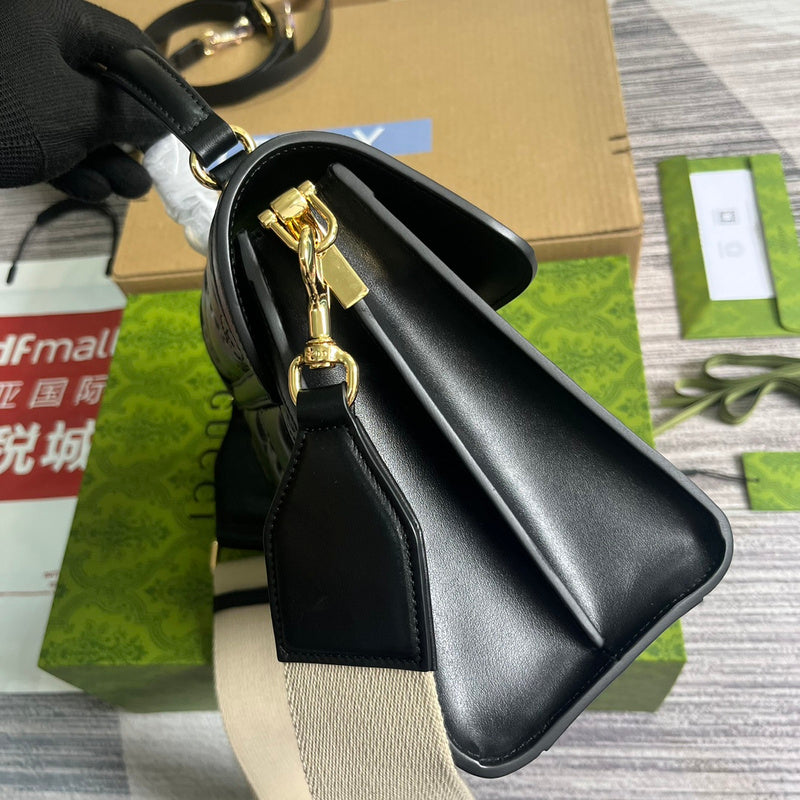 Close-up detail of sleek refined women's handbag – women's everyday handbag