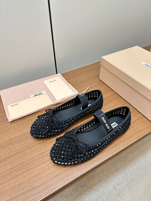 Miu Miu designer shoes full view