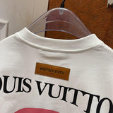 Front view of Louis Vuitton cotton t-shirt with tailored silhouette