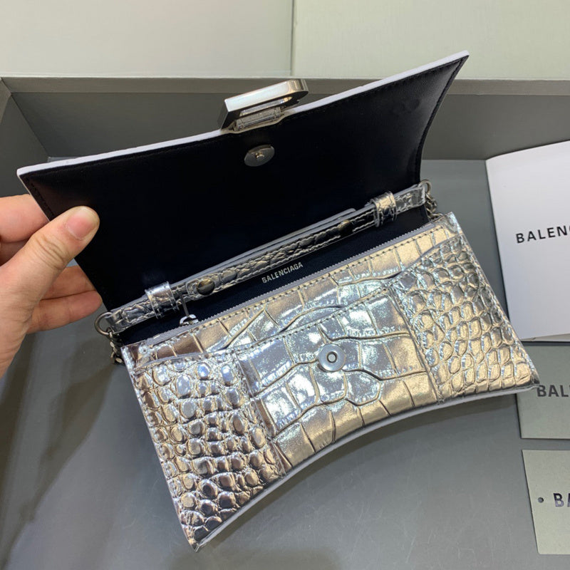 Sleek Vegan Leather Handbag - Premium Craftsmanship Detailing | Women's Designer-Inspired Purse #449 - styled full view (image 7) of designer-inspired handbag