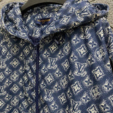 Side profile of Louis Vuitton luxury clothing with everyday silhouette