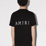 Close-up of Amiri t-shirt craftsmanship