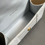 Bold Faux Leather Handbag - Sleek Minimalist Lines | Women's Fashion Handbag #283 - product detail shot (image 10) of designer-inspired handbag