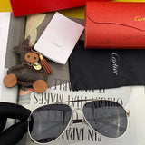 Full view of Cartier unisex sunglasses