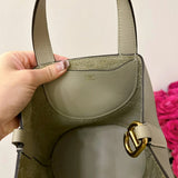  graceful structured bag detail view showing craftsmanship 8