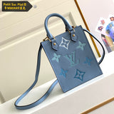 Side profile of classic statement women's handbag – women's designer-style accessory