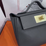 Interior view of elegant premium bag