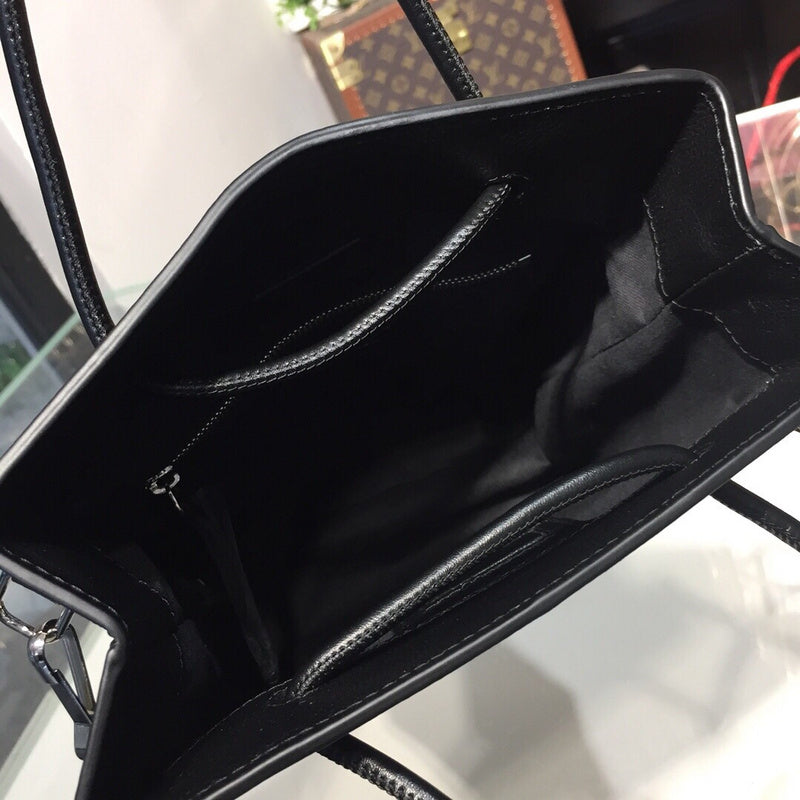 Refined Vegan Leather Handbag - Sleek Minimalist Lines | Women's Fashion Handbag #928 - alternate angle view (image 8) of designer-inspired handbag