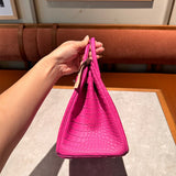 Interior view of sculpted premium bag
