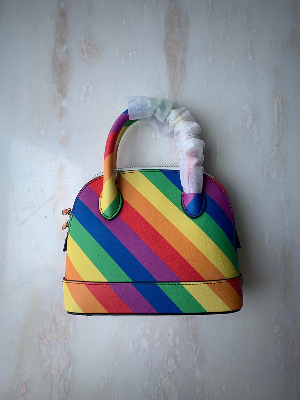 Elegant Vegan Leather Handbag - Versatile Everyday Design | Women's Fashion Handbag #883 - alternate angle view (image 8) of designer-inspired handbag