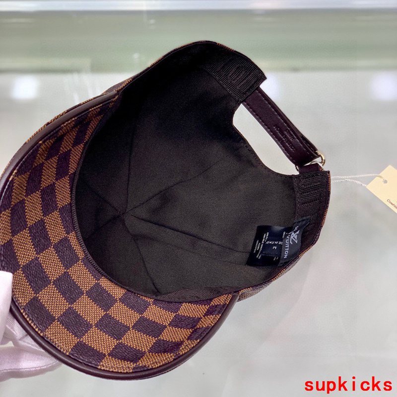 Side view of Louis Vuitton unisex cap